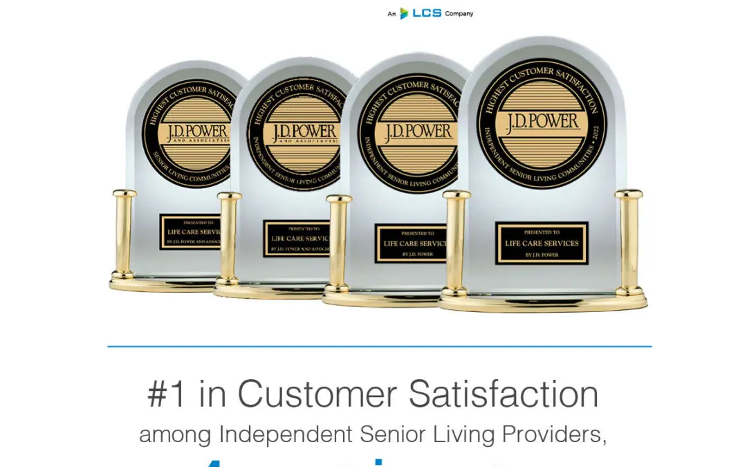 Sagewood’s Management Company Ranked #1 in J.D. Power 2022 U.S. Senior Living Satisfaction Study